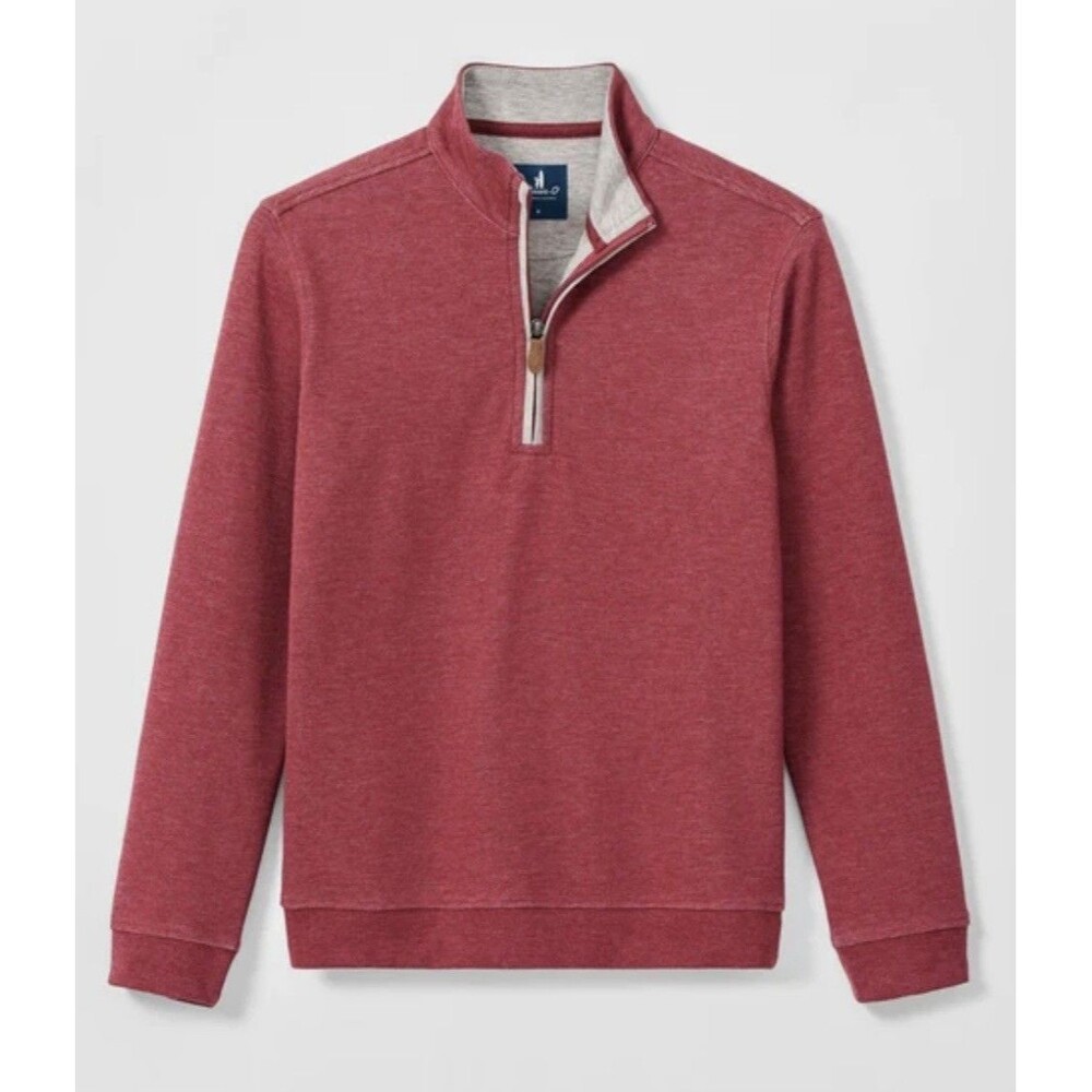 Johnnie-O Boys Sully Jr 1/4 Zip Pullover Sweatshirt Size 16 Port